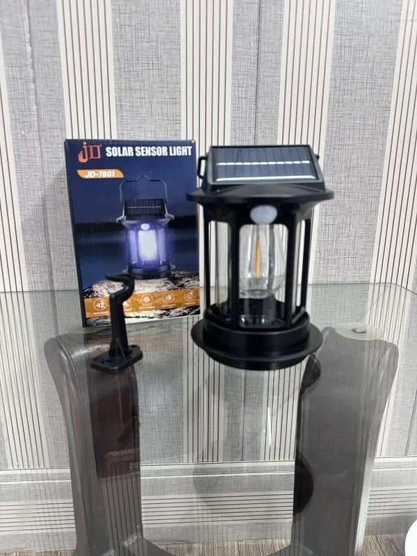 Solar Lantern With Usb Charging Port Portable, Eco-friendly Outdoor Lamp & Emergency Light