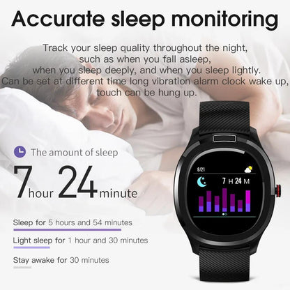 Imported Smart Watch with Blood Pressure and Body Temperature, Fitness Tracker.