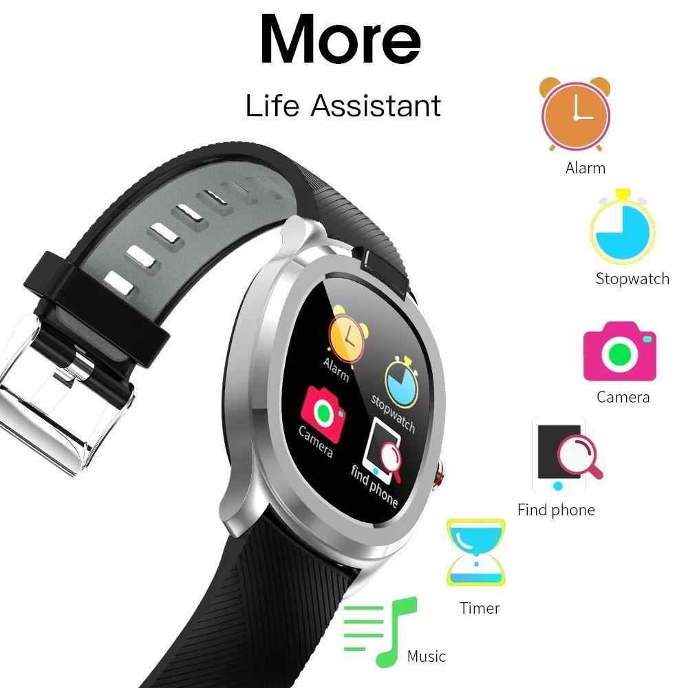 Imported Smart Watch with Blood Pressure and Body Temperature, Fitness Tracker.