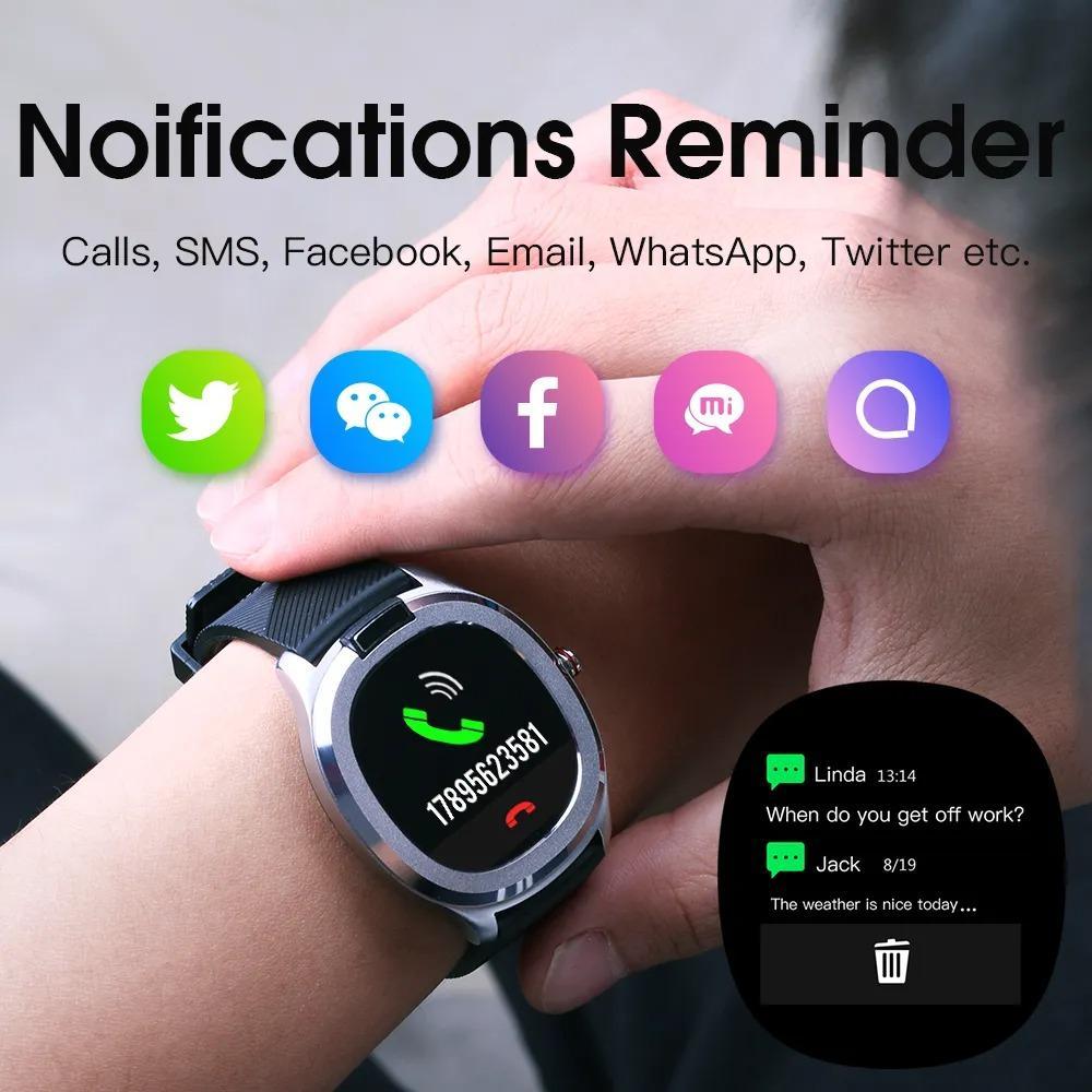 Imported Smart Watch with Blood Pressure and Body Temperature, Fitness Tracker.