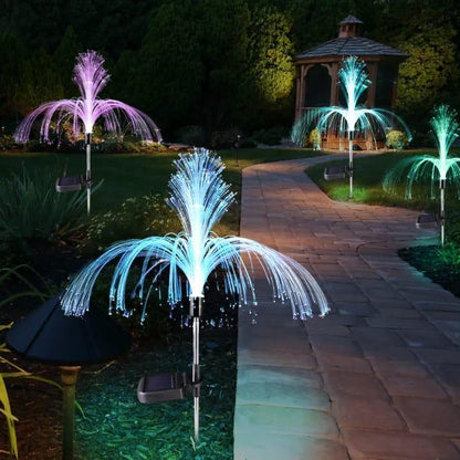 Light-Emitting Jelly Fish solar Light.