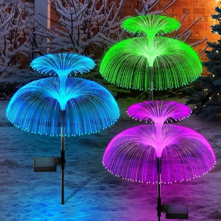 Light-Emitting Jelly Fish solar Light.