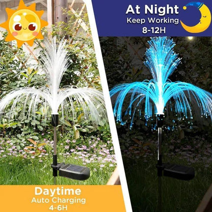 Light-Emitting Jelly Fish solar Light.