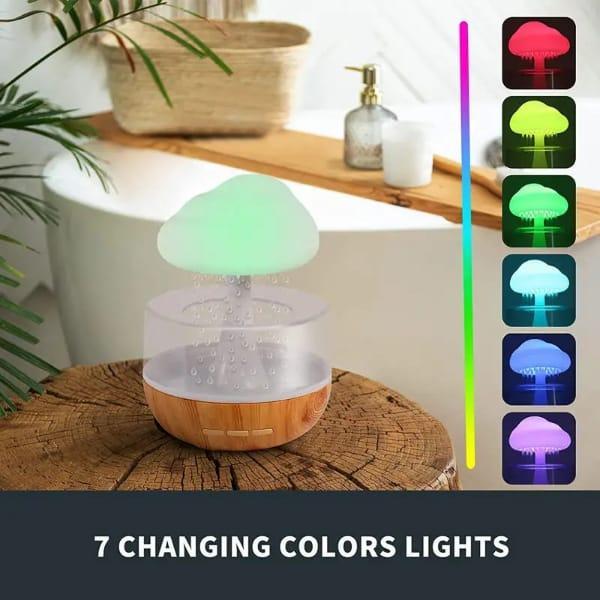 Rain Cloud Humidifier Relax Aromatherapy Lamp