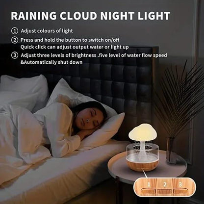 Rain Cloud Humidifier Relax Aromatherapy Lamp