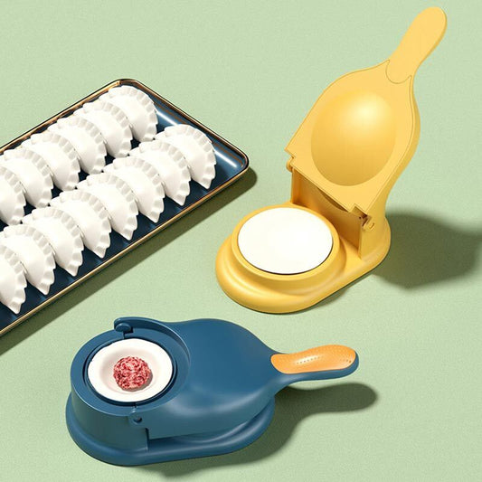 Dumpling Wrapper 2-in-1 Tool Food Grade Manual Dumpling Wrapper Mold Labor.