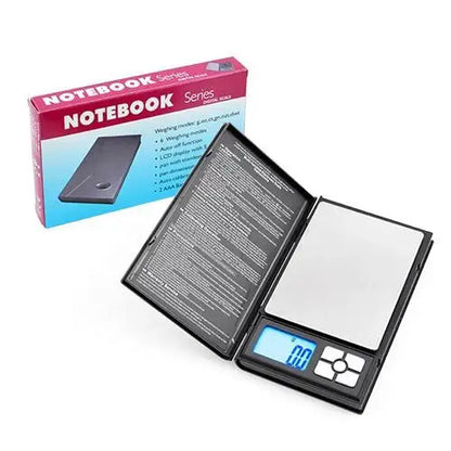 Note Book Style Portable Electronic Digital Kitchen Weight Measuring Scale.