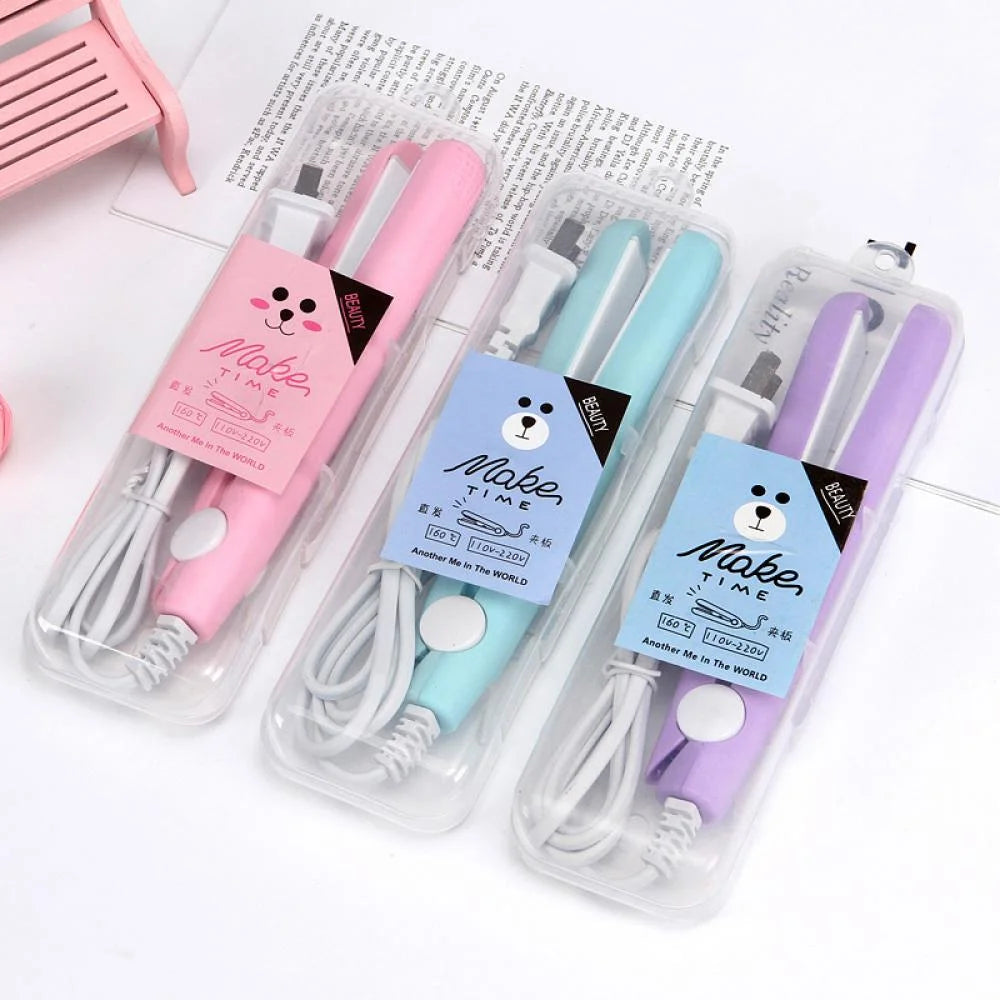 Mini Portable Hair Straightener(Imported).