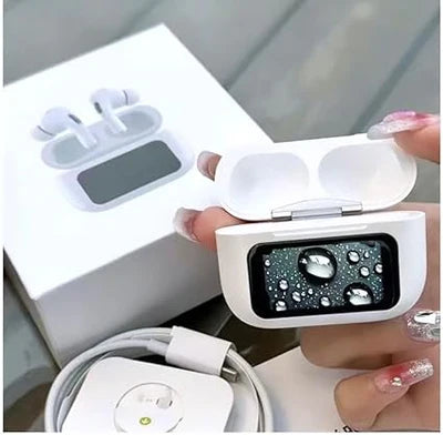 Imported ANC Wireless Earbuds with Touch Screen Display.