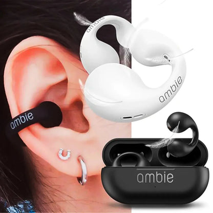 Wireless Ear Clip Headphones Ear Cuffs Sport Outdoor