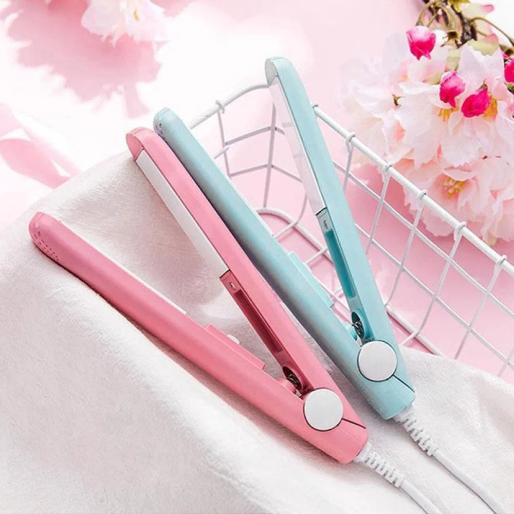 Mini Portable Hair Straightener(Imported).