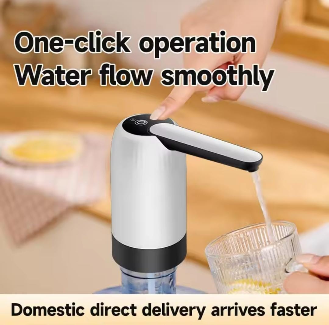 Drinking Water Bottle Pump Automatic Drinking Water Pump Mini Portable Household Water Dispenser Usb One Click Drinking Water