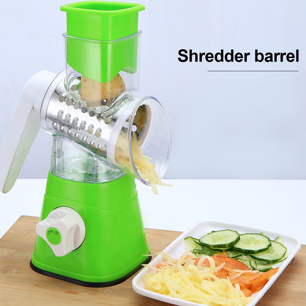 3 In 1 Vegetable Cutter Machine For Potato Onion Carrot – Drum Cutter.