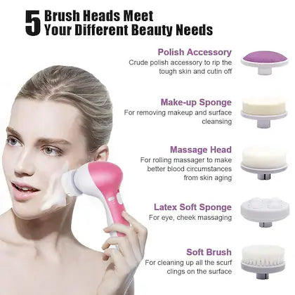 Personal Grooming Facial Cleansing Massager Brush.(Best Quality)